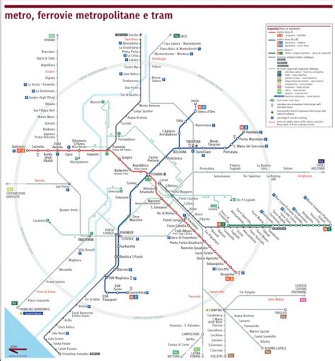 Trains from Bracciano to Roma Termini